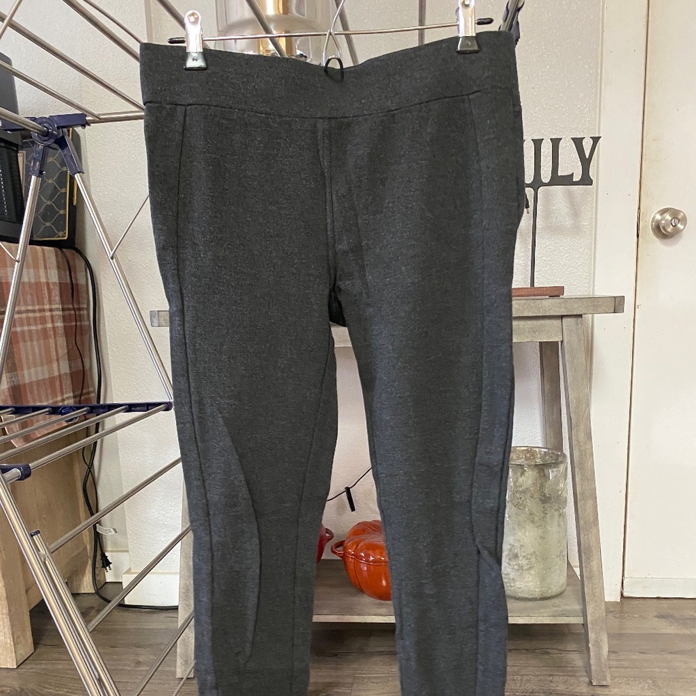 Loft Ponte Leggings Charcoal Medium